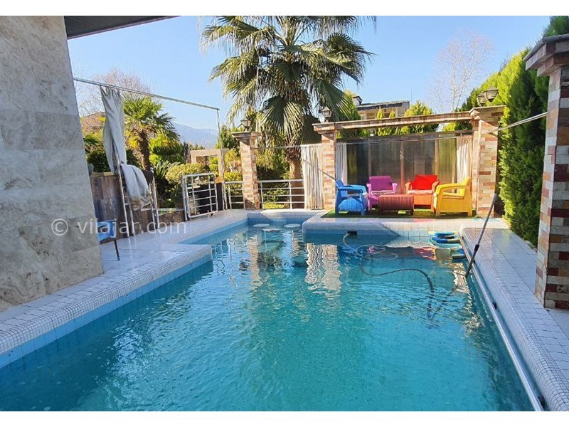 عکس شماره 691528 - اجاره ویلا جنگلی استخر روباز آبگرم - 