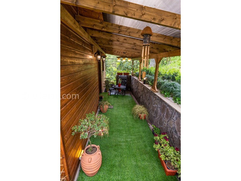 عکس شماره 692815 - اجاره ویلا چوبی جنگلی در رامسر - 