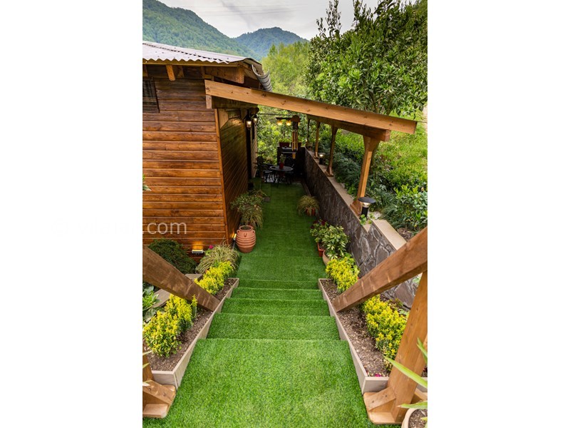 عکس شماره 692816 - اجاره ویلا چوبی جنگلی در رامسر - 