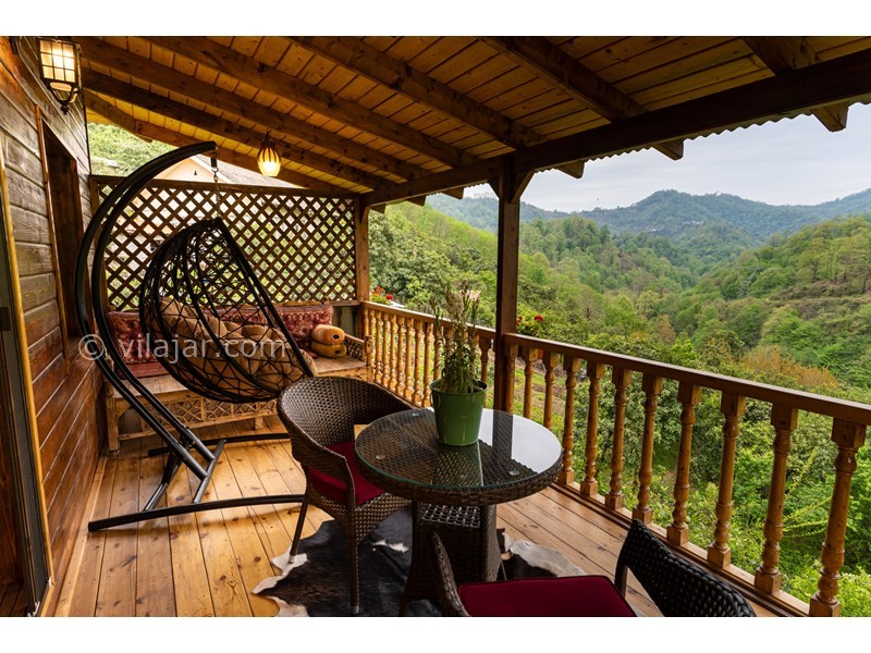 عکس شماره 692829 - اجاره ویلا چوبی جنگلی در رامسر - 