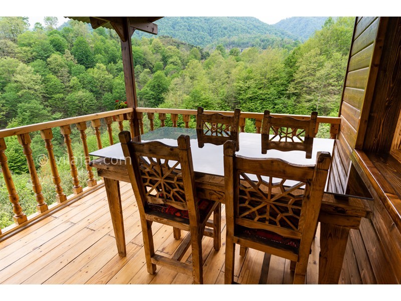 عکس شماره 692831 - اجاره ویلا چوبی جنگلی در رامسر - 