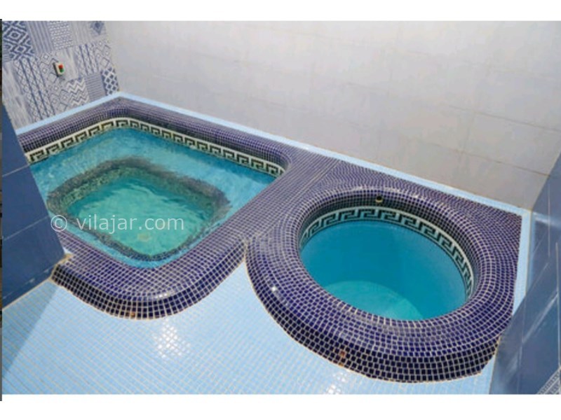 عکس شماره 692883 - اجاره ویلا در سرخرود با جکوزی و سونا - نمای جکوزی آب گرم و حوضچه آب سرد 