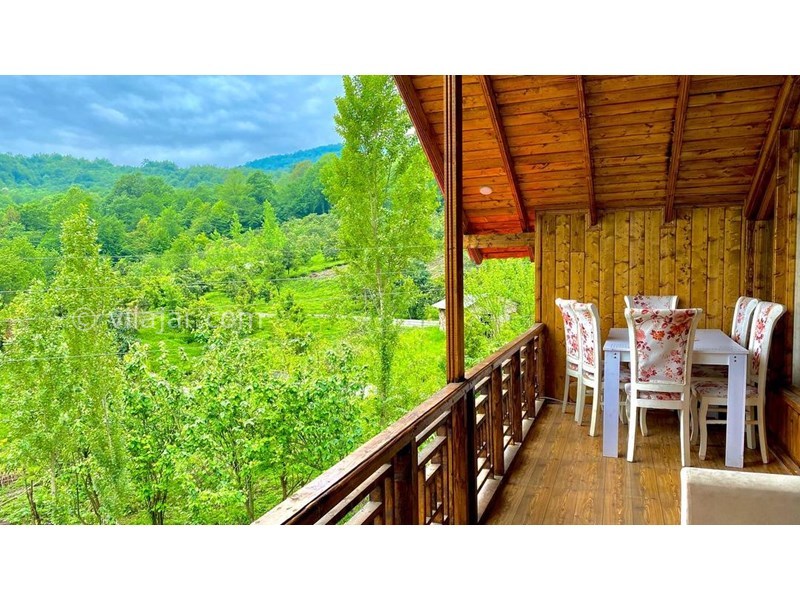 عکس شماره 696216 - اجاره ویلا چوبی جنگلی رامسر - 