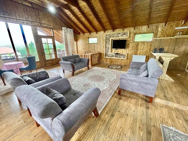 عکس شماره 696483 - اجاره ویلا چوبی جنگلی رامسر - 