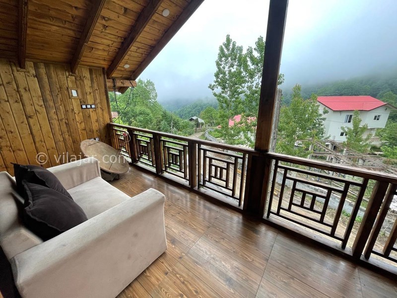 عکس شماره 696488 - اجاره ویلا چوبی جنگلی رامسر - 