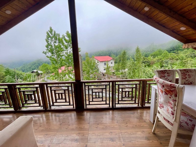 عکس شماره 696489 - اجاره ویلا چوبی جنگلی رامسر - 