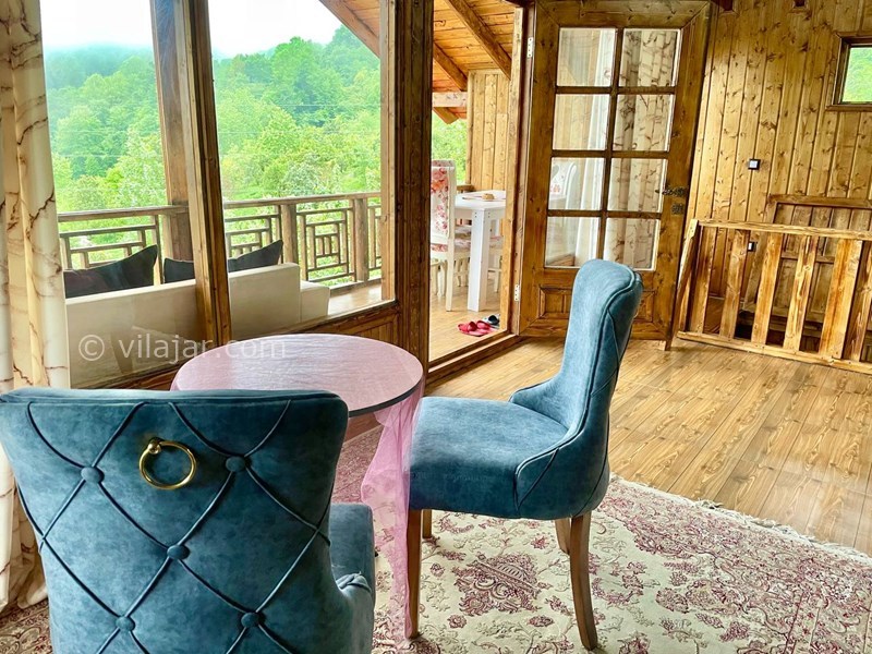 عکس شماره 696490 - اجاره ویلا چوبی جنگلی رامسر - 