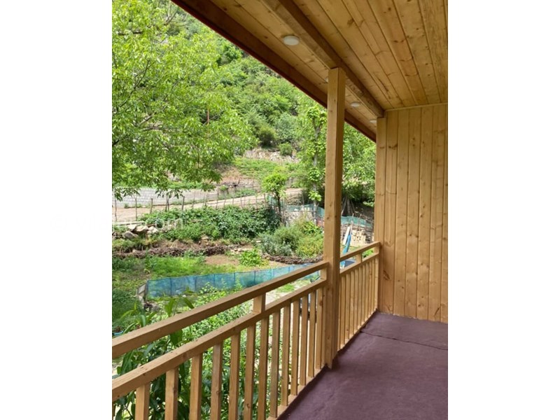 عکس شماره 697451 - ویلا چوبی جنگلی در ماسال شالما - تراس