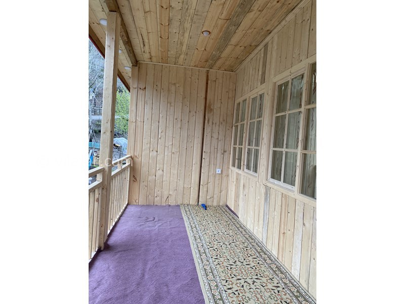 عکس شماره 697452 - ویلا چوبی جنگلی در ماسال شالما - تراس