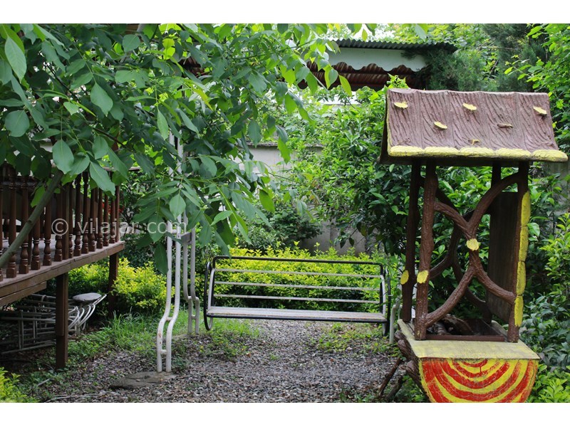 عکس شماره 701127 - اجاره ویلا باغ در ماسال - تاب سه نفره