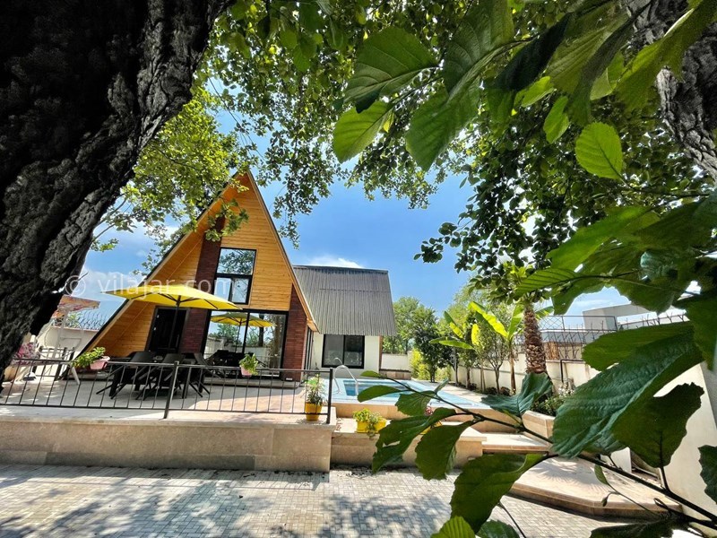 عکس شماره 702358 - اجاره ویلا چوبی استخردار نزدیک رامسر - 