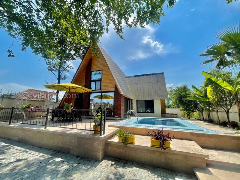 عکس شماره 702362 - اجاره ویلا چوبی استخردار نزدیک رامسر - عکس اصلی