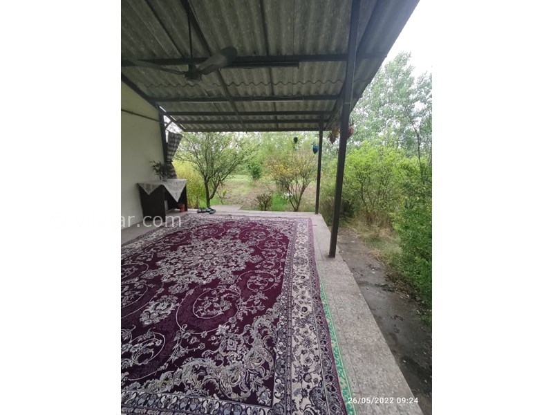 عکس شماره 703200 - اجاره خانه باغ روستایی نزدیک رشت - ایوان مشرف به باغ