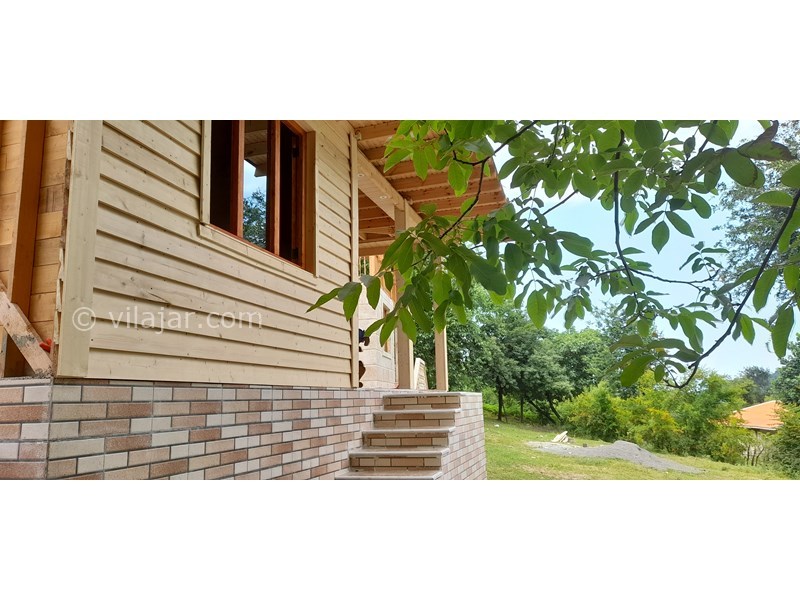 عکس شماره 704028 - اجاره ویلا چوبی جنگلی در ماسال - نمای کلبه