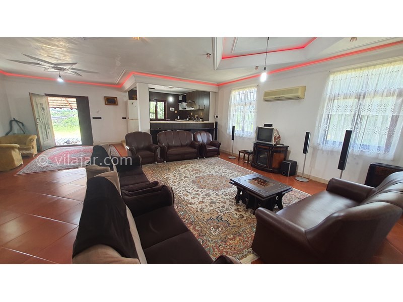 عکس شماره 704144 - اجاره ویلا نزدیک دریاچه در شفت - سالن پذیرایی ، مبلمان 