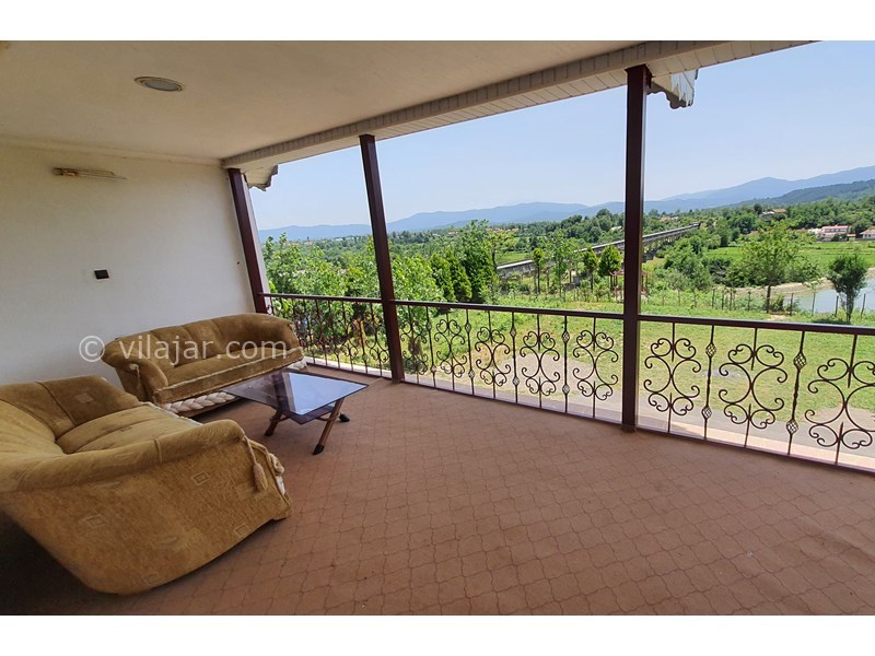 عکس شماره 704155 - اجاره ویلا نزدیک دریاچه در شفت - تراس ۲ ، طبقه دوم