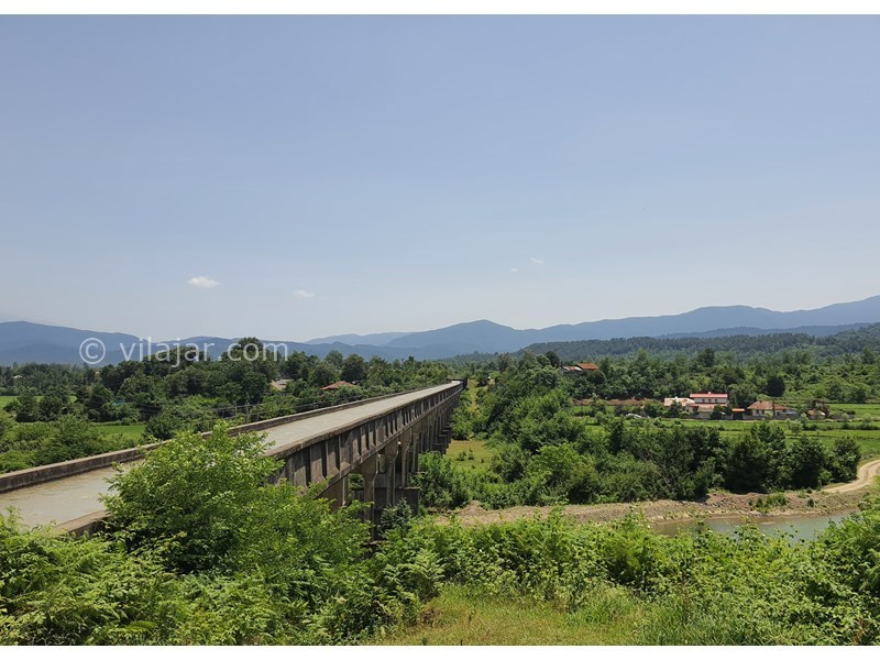 عکس شماره 704162 - اجاره ویلا نزدیک دریاچه در شفت - ویو تراس ۲