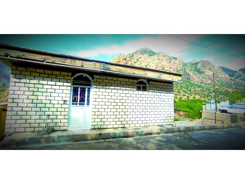 عکس شماره 704515 - اقامتگاه با ویوی دریاچه در کرمانشاه پاوه - درب ورودی به اقامتگاه جاده آسفالته