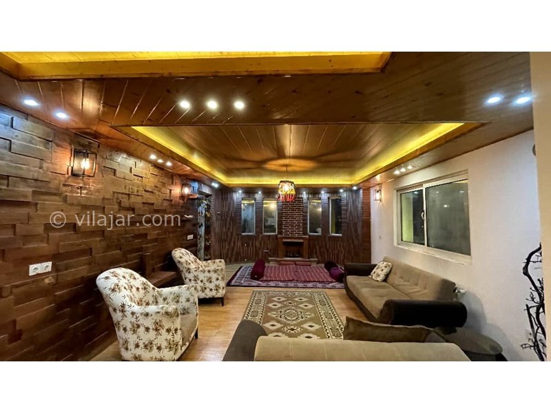 عکس شماره 705946 - اجاره ویلا در سرخرود با استخر آبگرم - پذیرایی طبقه اول