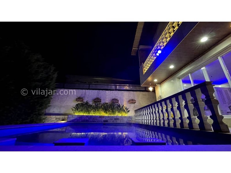 عکس شماره 705954 - اجاره ویلا در سرخرود با استخر آبگرم - استخر شب