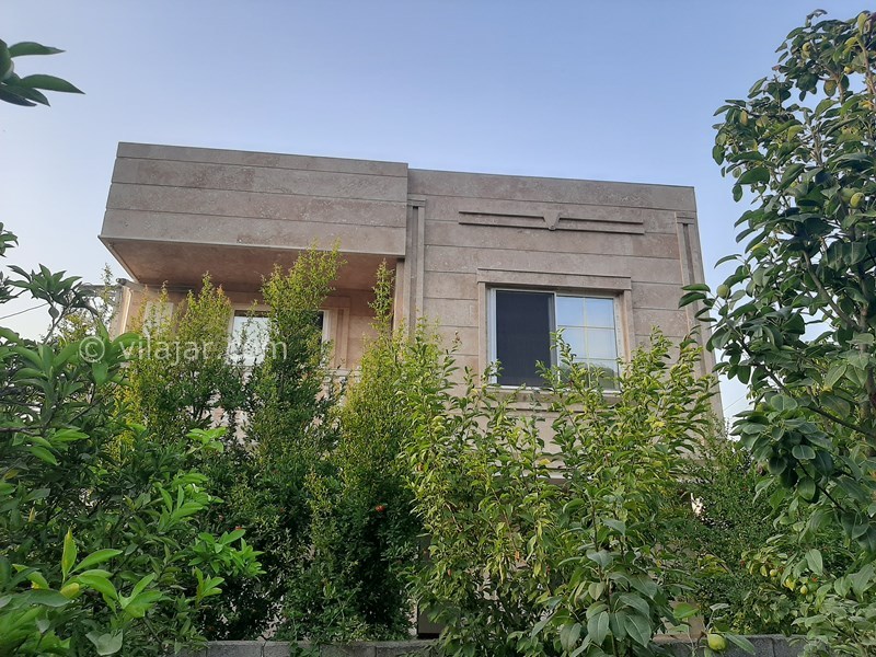 عکس شماره 706736 - اجاره ویلا در سوادکوه چای باغ - نمای ساختمان از باغ روبرو