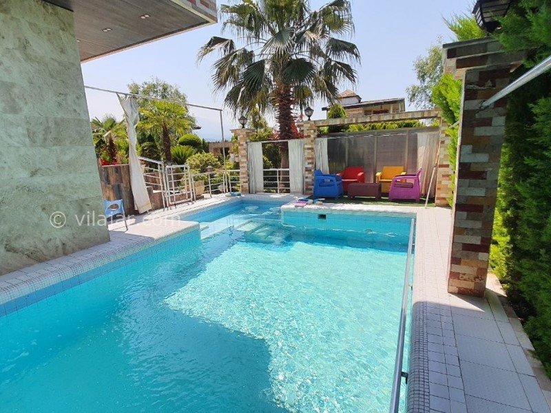 عکس شماره 707341 - اجاره ویلا جنگلی استخر روباز آبگرم - 