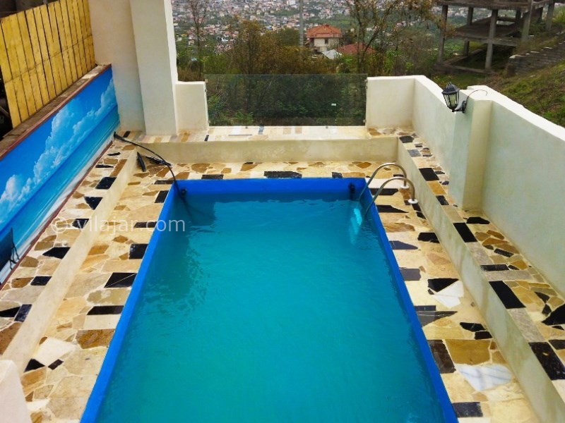 عکس شماره 707613 - ویلا جنگلی با استخر در بام رامسر - 