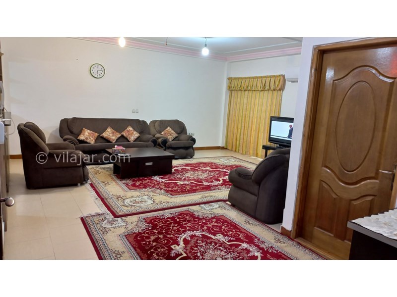 عکس شماره 707884 - اجاره آپارتمان در قائم شهر - نمایی از هال با مبلVIP