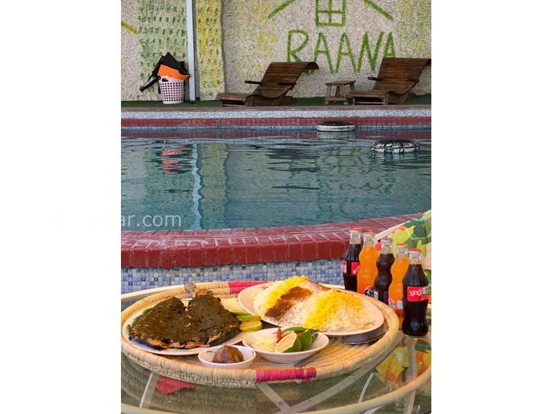 عکس شماره 711425 - متل ویلا رعنا با استخر در دزفول - لذت صرف یک ناهار دریایی در کنار استخر پاکیزه و تصفیه دایم فقط در متل ویلای بی همتای رعنا-ماهی کباب جنوبی 