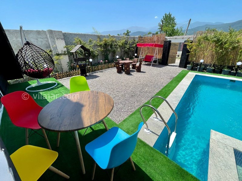 عکس شماره 711706 - کلبه چوبی با استخر نزدیک رامسر -