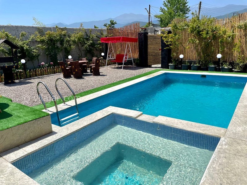 عکس شماره 711707 - کلبه چوبی با استخر نزدیک رامسر -