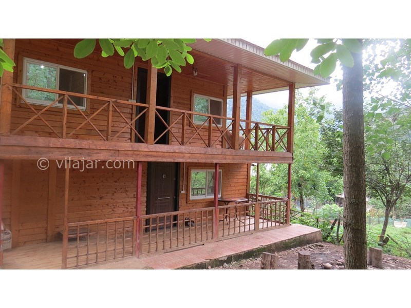 عکس شماره 714209 - اجاره ویلا چوبی جنگلی در ماسال - 