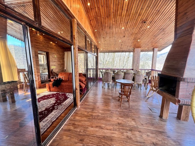 عکس شماره 714418 - اجاره ویلا چوبی در جاده اسالم - 