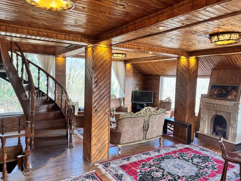 عکس شماره 714421 - اجاره ویلا چوبی در جاده اسالم - 