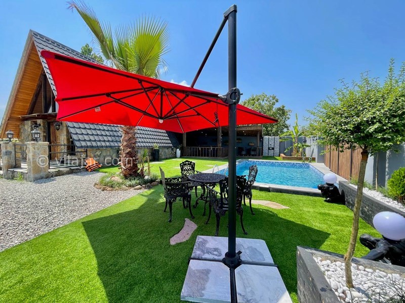 عکس شماره 715713 - اجاره کلبه سنگی در رامسر با استخر - 