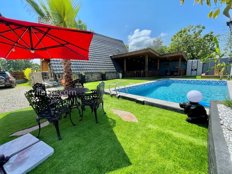 عکس شماره 715715 - اجاره کلبه سنگی در رامسر با استخر - 