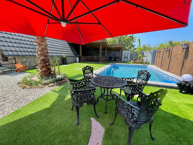 عکس شماره 715717 - اجاره کلبه سنگی در رامسر با استخر - 