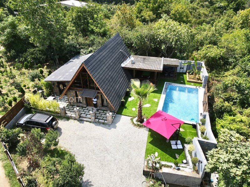 عکس شماره 715722 - اجاره کلبه سنگی در رامسر با استخر - 