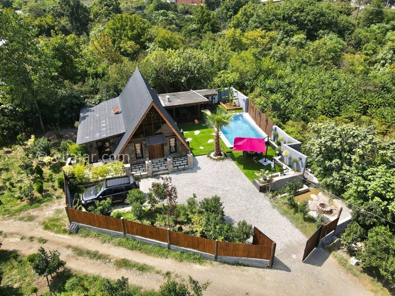 عکس شماره 715723 - اجاره کلبه سنگی در رامسر با استخر - 