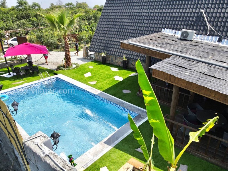 عکس شماره 715725 - اجاره کلبه سنگی در رامسر با استخر - 