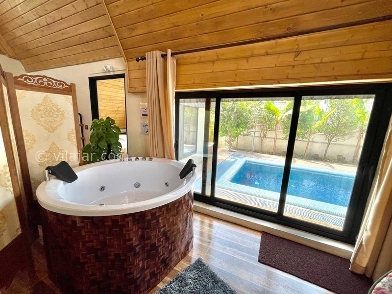 عکس شماره 715894 - اجاره ویلا چوبی استخردار نزدیک رامسر - 