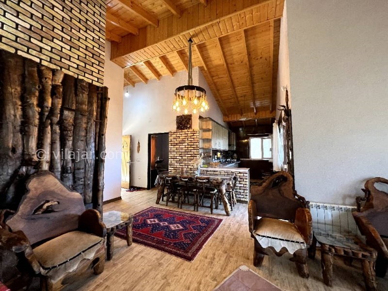 عکس شماره 717121 - اجاره ویلا روستیک جنگلی در کلاردشت - 