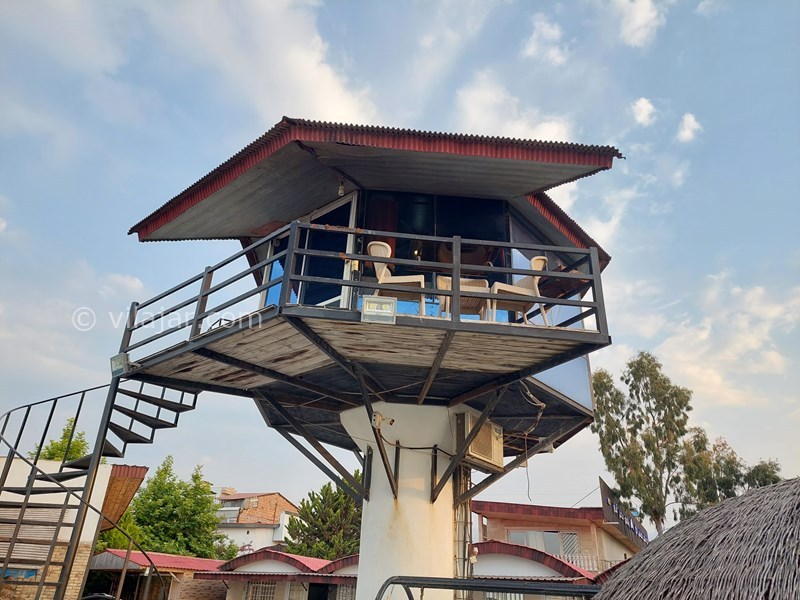 عکس شماره 722409 - اجاره سوییت ساحلی نوشهر - نمای برجک از سمت دریا