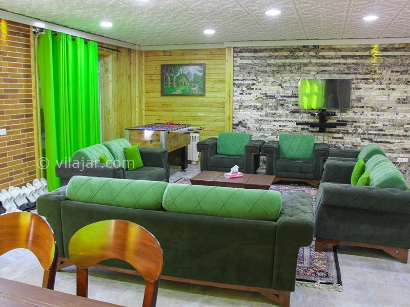 عکس شماره 723017 - ویلا استخردار لب دریا محمودآباد - مبل راحتی در پذیرایی همراه با امکانات