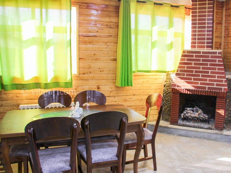 عکس شماره 723034 - ویلا استخردار لب دریا محمودآباد - شومینه گازی