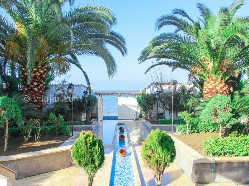عکس شماره 723035 - ویلا استخردار لب دریا محمودآباد - نمایی زیبا ازساحل ازویلا