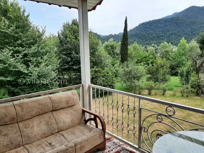 عکس شماره 724126 - اجاره ویلا جنگلی در ماسال تاسکوه - تراس جنوبی