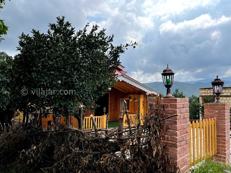 عکس شماره 725047 - کلبه چوبی با استخر روباز آبگرم رامسر - 