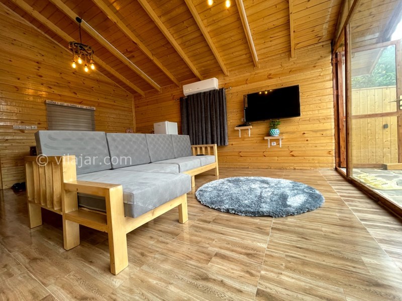 عکس شماره 725049 - کلبه چوبی با استخر روباز آبگرم رامسر - 