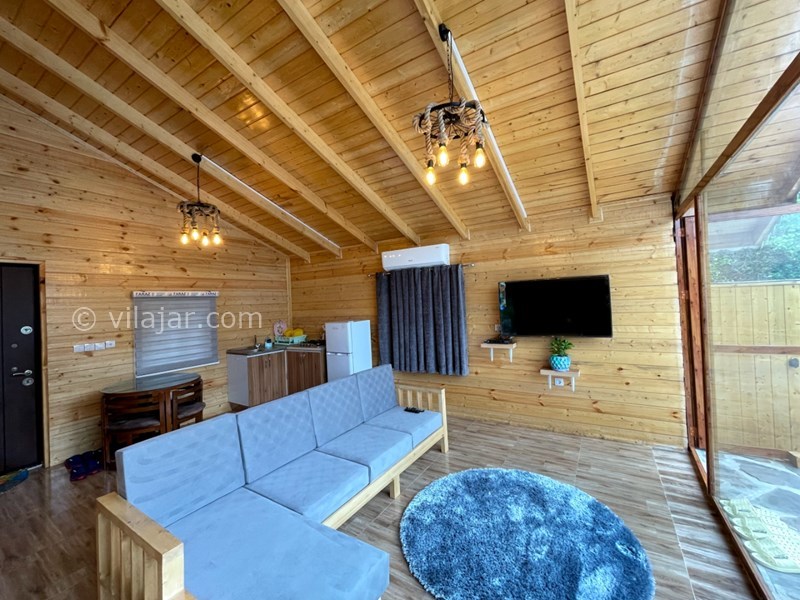 عکس شماره 725051 - کلبه چوبی با استخر روباز آبگرم رامسر - 